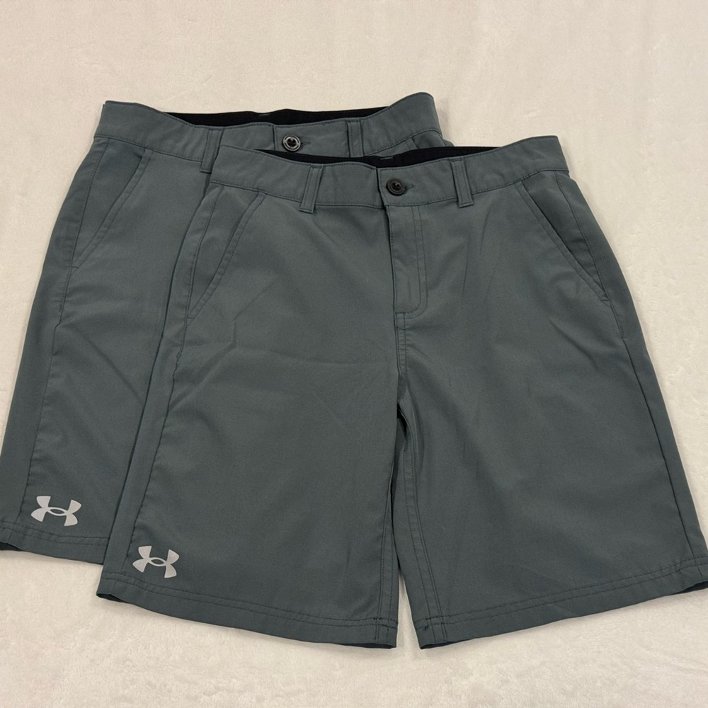2 pairs sold as a bundle - Boys Under Armour shorts